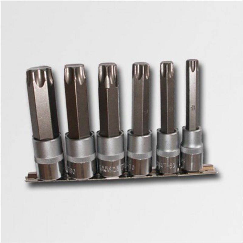 Trebor Nástavce sada TORX T55-T100 100mm 1/2&quot PC6920