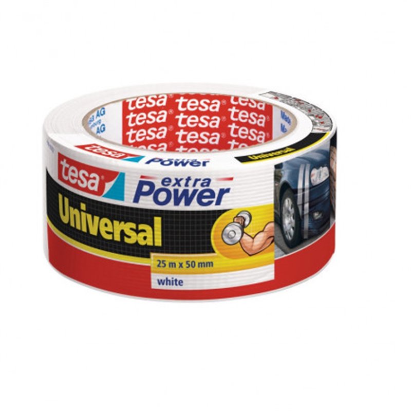 Trebor Páska univerzálna extra silná 50mmx25m biela 56388-00002-05
