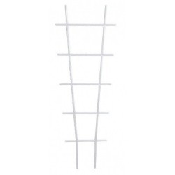 Trebor Podpera na kvety DRAB rebrík 50cm biela IDR2/S449