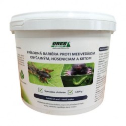 Trebor Prírodná bariéra proti medvedíkom obyčajným, húseniciam a krtom 1200g MZ-MHK