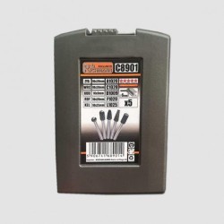 CORONA Rašple rotačné do kovu sada 5 dielov PC8901