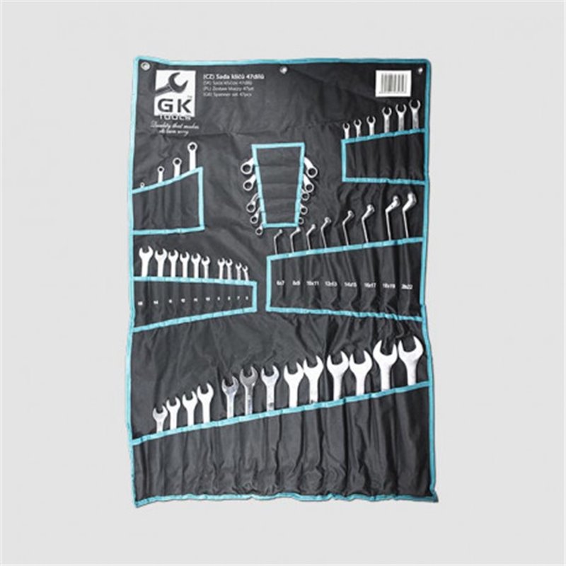 GK TOOLS Sada kľúčov 6-32mm 47dielov P16136