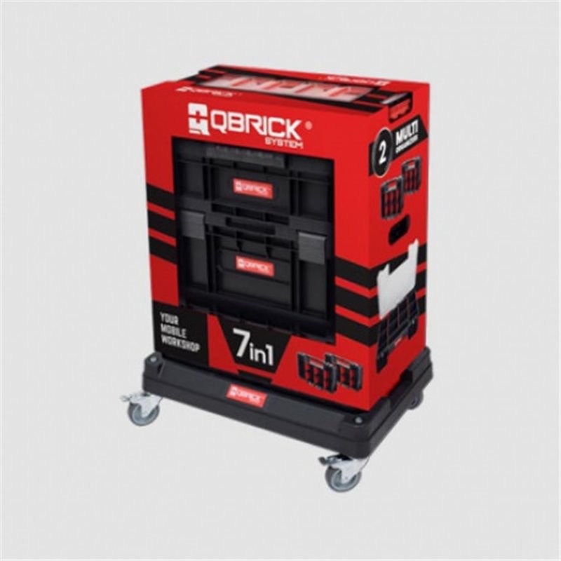 Trebor Set boxov QBRICK TWO Cart s podvozkom 7v1 P90618
