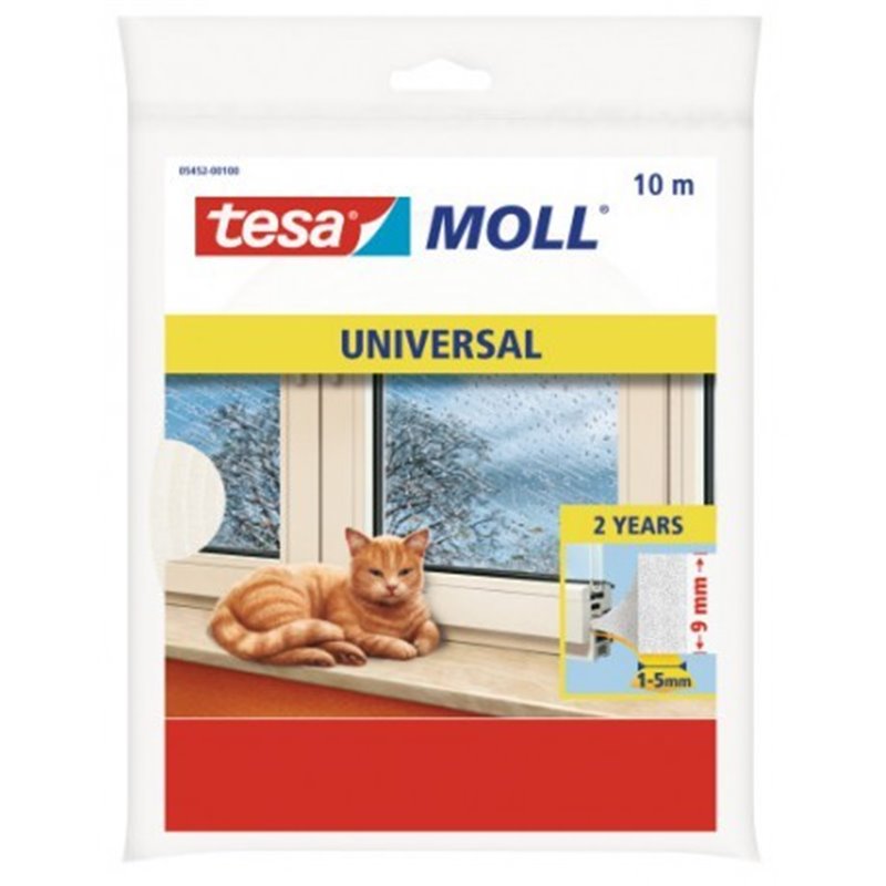 Trebor Tesnenie penové biele 9x6mm 10m 05452-00101-00
