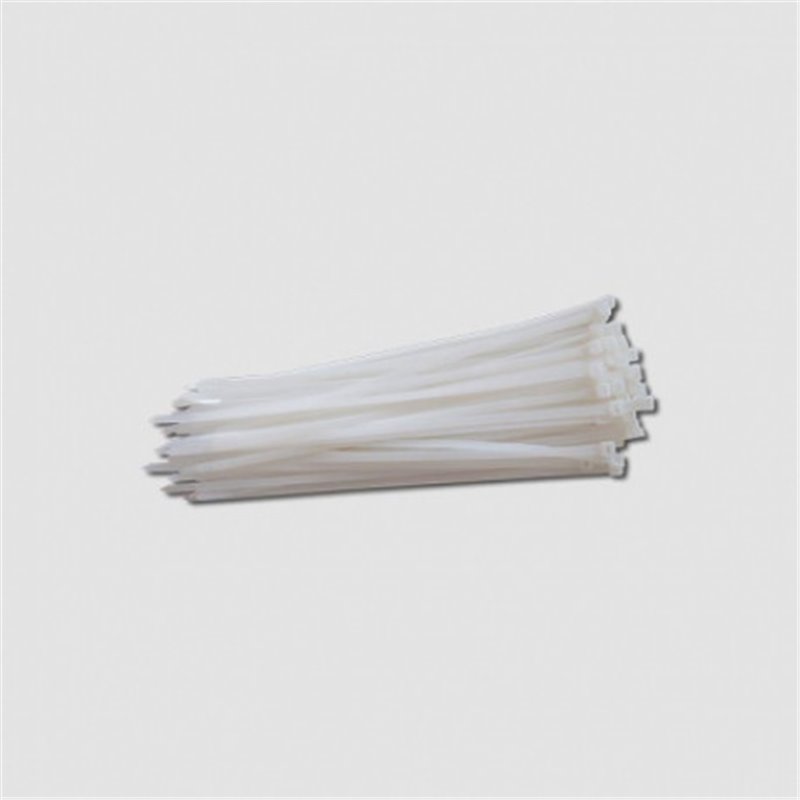 Trebor Viazacia páska 400x7,6mm 50ks biela nylon XT904076