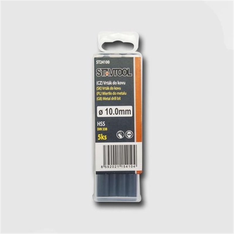 Trebor Vrták do kovu 1mm ST24010