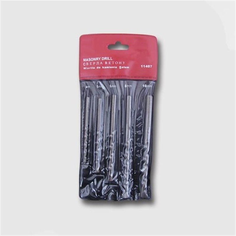 STAVTOOL Vrtáky do steny 4-10mm sada 5 dielov P11407