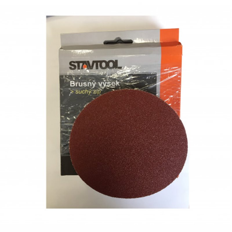 STAVTOOL Výsek - suchý zips p150mm/P120 po 6 ks KL04712