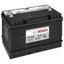 BOSCH T3 105 Ah Autobatéria 12V , 800 A, ĽAVÁ !!! 0 092 T30 500
