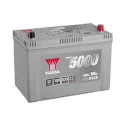 YUASA 100Ah Autobatéria12V , 830A , YBX5335