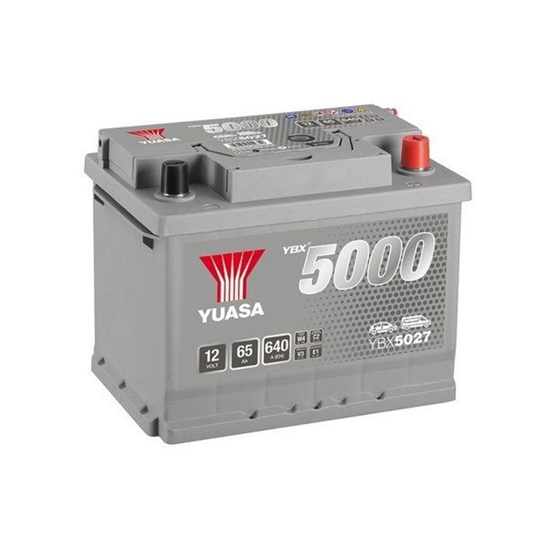 YUASA 65Ah Autobatéria12V , 640A , YBX5027