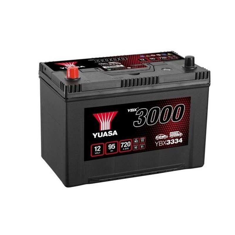YUASA 95 Ah Autobatéria12V ,720 A ,YBX3334