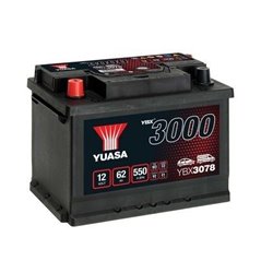 YUASA 62 Ah Autobatéria12V ,550 A ,YBX3078
