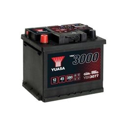 YUASA 45Ah Autobatéria12V , 380A , YBX3077