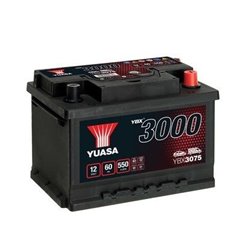 YUASA 60Ah Autobatéria12V , 550A , YBX3075
