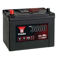 YUASA 72Ah Autobatéria12V , 630A , ĽAVÁ!!! YBX3031