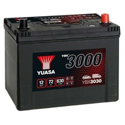 YUASA 72Ah Autobatéria12V , 630A , YBX3030