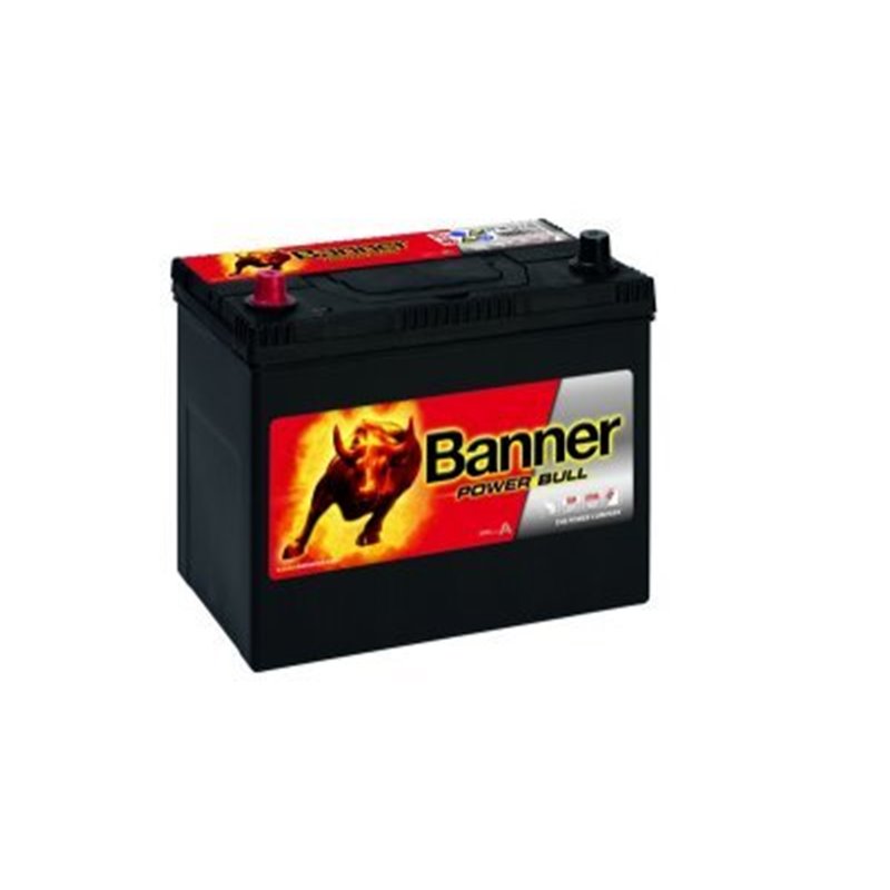 BANNER POWER BULL45Ah Autobatéria 12V,390A, Ľavá +R, P4524