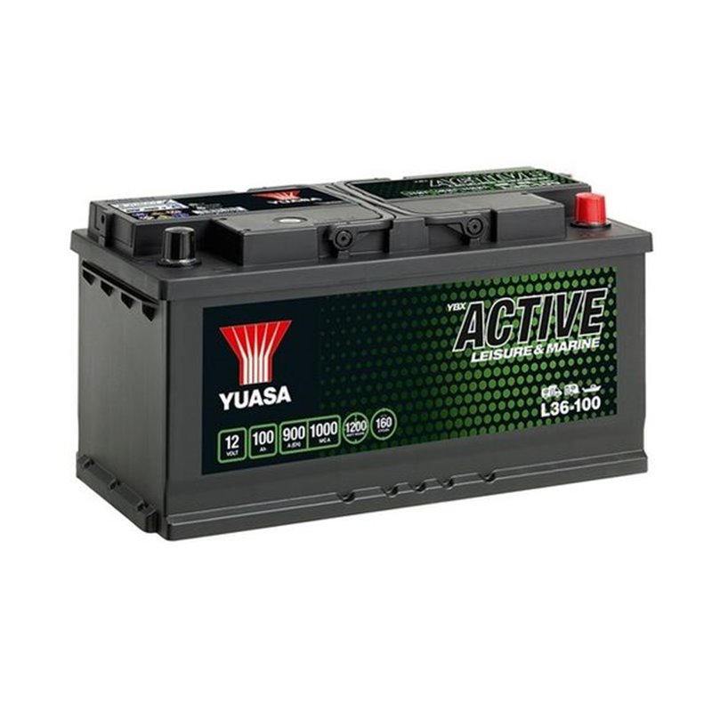 YUASA 100 Ah Autobatéria12V ,900 A ,L36-100