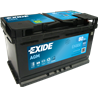 EXIDE AGM 80Ah AutobatériaStart-Stop 12V , 800A , EK800