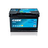 EXIDE AGM 62Ah AutobatériaStart-Stop 12V , 680A , EK620