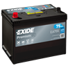 EXIDE Premium 75AhAutobatéria , 12V ,630A - ĽAVÁ !!! EA755