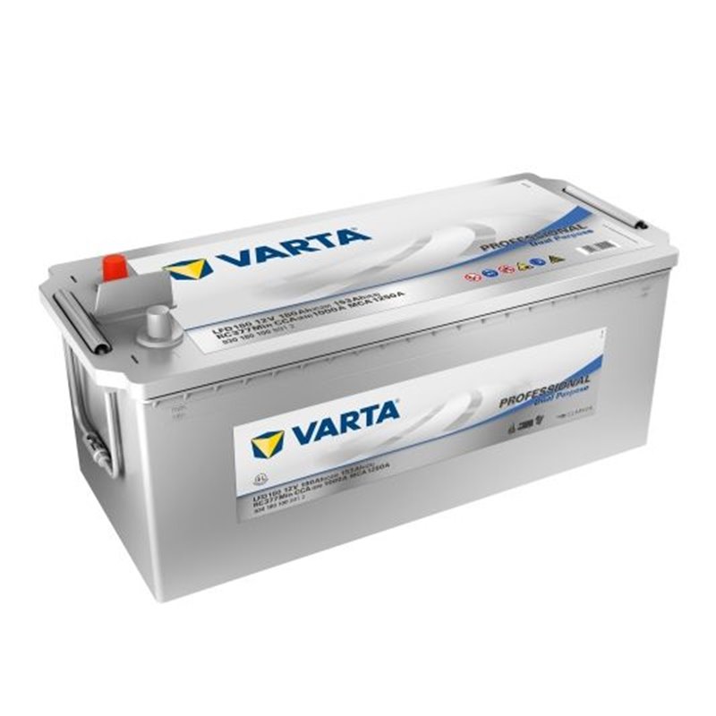 VARTA Silver ProfessionalDC 180Ah Autobateria12V , 1000A , 930 180 100