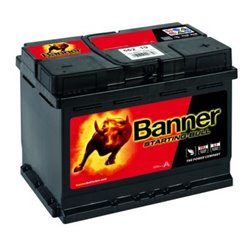 BANNER STARTING BULL62Ah Autobatéria 12V,510A, pravá +R, 56219
