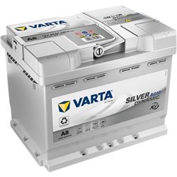 VARTA, SILVER dynamic AGM -12V 60AH P D52, 560 901 068