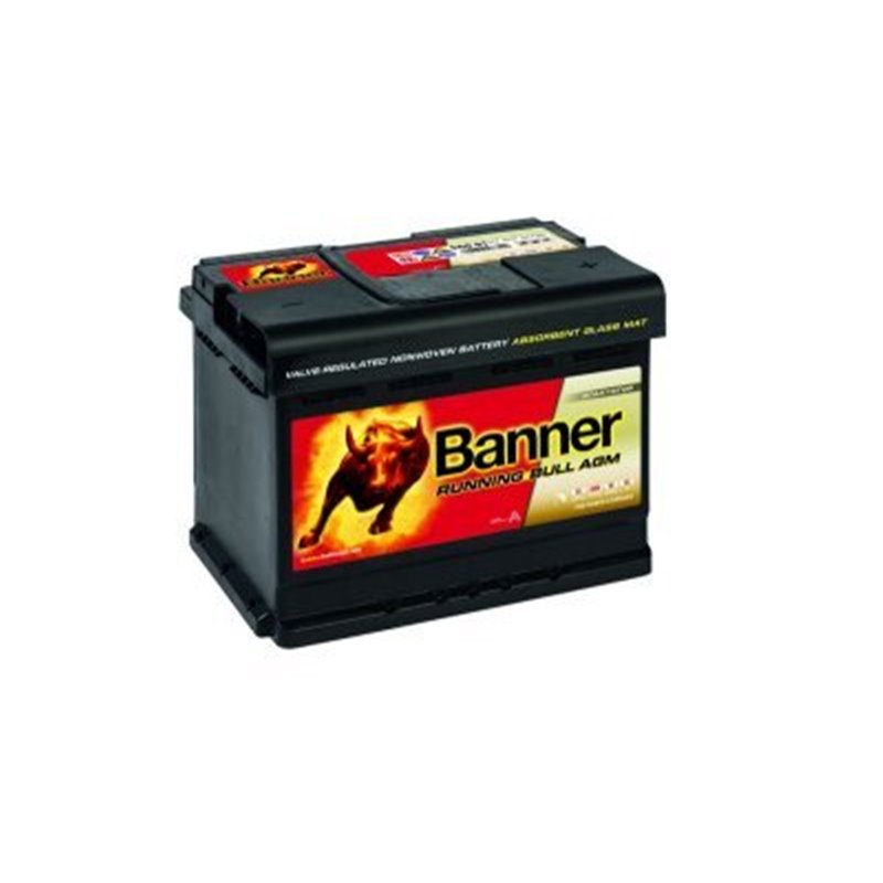 BANNER RUNING BULLAGM 60Ah Autobatéria12V, 640A, pravá +R, 56001