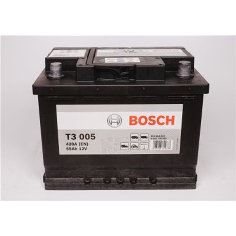 BOSCH T3 55Ah Autobatéria12V , 420A , 0 092 T30 050