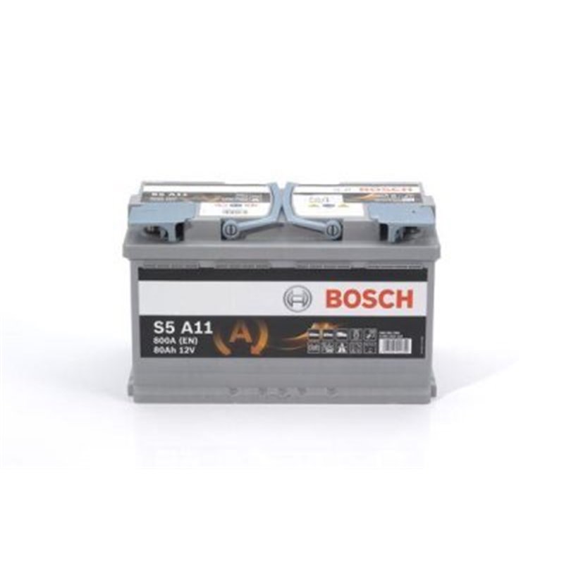 BOSCH S5 80Ah Start-Stop AGM Autobatéria12V , 800A , 0 092 S5A 110