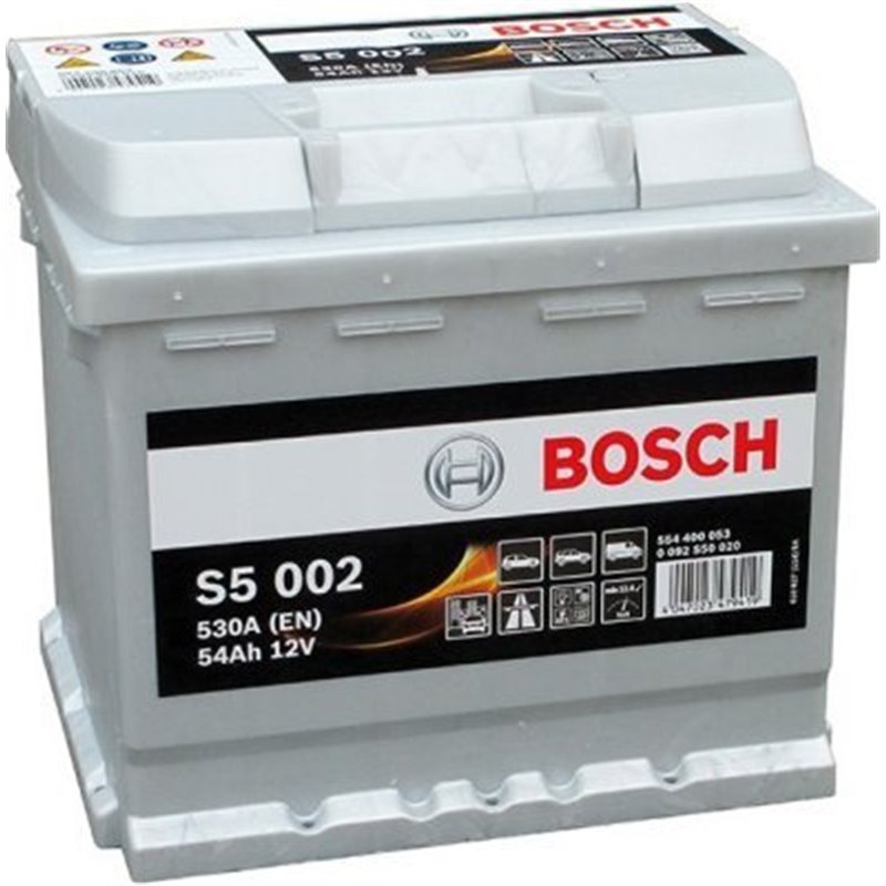 BOSCH S5 54Ah Autobatéria12V , 530A , 0 092 S50 020