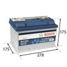 BOSCH S4 65Ah EFB Autobatéria12V , 650A , 0 092 S4E 070