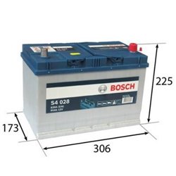 BOSCH S4 95 Ah Autobatéria12V , 830 A , 0 092 S40 280