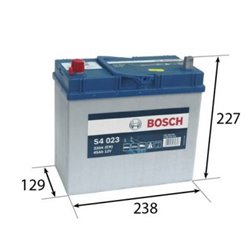 BOSCH S4 45Ah Autobateria 12V, 330A , ĽAVÁ !!! 0 092 S40 230