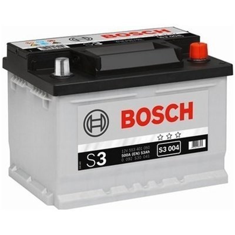 BOSCH S3 53Ah Autobatéria12V , 500A , 0 092 S30 041