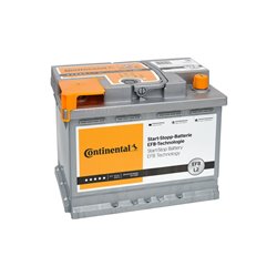 CONTINENTAL 60AhEFB, Autobatéria 12VL2, 640A, 2800012038280