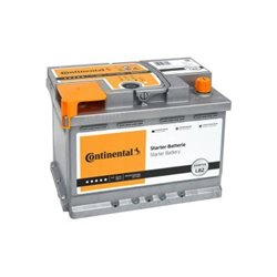 CONTINENTAL 60Ah Autobatéria12V LB2, 580A , 2800012020280
