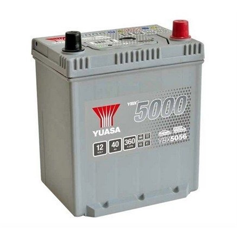 YUASA 40Ah Autobatéria 12V , 360 A, YBX5056