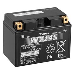 YUASA motobatéria 12 V, 11,8 Ah, 230A, YTZ14S
