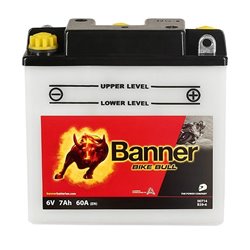 Banner Bike Bull 7AH Motobatéria 6V 60A B39-6 00714