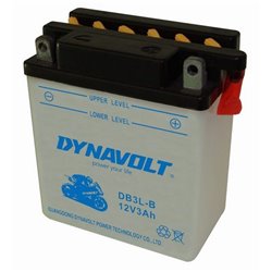 DYNAVOLT motobatéria STANDARD 12V 3AH 32A DB3L-B