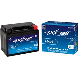 AXCELL motobatéria 12V 5Ah GEL, AB4L-B GEL