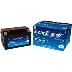 AXCELL motobatéria 12V 6Ah AGM DRY, ATX7A-BS