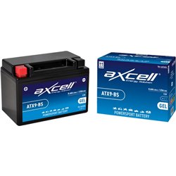 AXCELL motobatéria 12V 8Ah GEL, ATX9-BS GEL