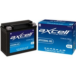 AXCELL motobatéria 12V 21Ah GEL, ATX20HL-BS GEL