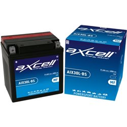 AXCELL motobatéria 12V 30Ah AGM DRY, AIX30L-BS