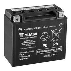 YUASA 18,9Ah Motobatéria 12V , 310A , YTX20HL-BS