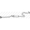 Stredný tlmič výfuku BOSAL 286-511